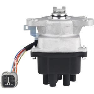 JDMON Ignition Distributor Compatible with Honda Civic 1996-1998,Civic del Sol S & SI Models 1996-1997 1.6L SOHC Replace TD80U TD80 D16Y7 D16Y8