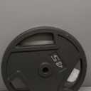 Signature Fitness Cast Iron Plate Weight Plate for Strength Training and Weightlifting, Olympic or Standard, Multiple Sizes (Standard (1-Inch Center))