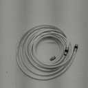 G-PLUG 15FT RG6 Coaxial Cable Connectors Set - High-Speed Internet, Broadband and Digital TV Aerial, Satellite Sky Cable Extension- Weather-Sealed Double Rubber O-Ring and Compression Connectors White