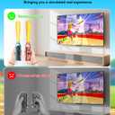 [Switch 2/1 Compatible] Baseball Bat Handle Grip, Accessories for Nintendo Switch 2/ Nintendo Switch Baseball Game Used with motion-sensing Joy-Con, Somatosensory Baseball Grip NS Left & Right Handle