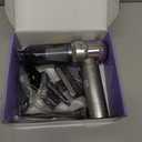 Handheld Car Vacuum Cleaner, 16000PA Hand Held Vacuum Portable Cordless, 2 in 1 Air Duster and Vacuum Cleaner with LED Light, Multi-Nozzles, 120W High Power Mini Vacuum for Home, Pet, Office (Blue & Gold)