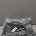 Heavy Duty Front Seat Cover with Side Flaps - Waterproof Secure Fit Captain Seat Protector for Dogs & Humans, Protects from Dirt, Fur, Scratches, Fits Cars, SUVs, Trucks, Minivans(2-Pack) (Black)