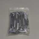 Black Cabinet Pulls,12pcs, Half Moon Pull Handles with Mounting Screws Semicircle Drawer Pull 2.52" Hole Centers Cup Pulls Space Aluminum Back Mount Finger Edge Pull