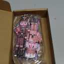 24 Pieces Christmas Nutcracker Wooden Ornaments, Wood Hanging Decoration Set for Christmas Tree Hanging 2D Printed Wood Crafts Holiday Decor Xmas Party Supplies (Xmas-Nutcracker-A)