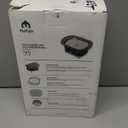 Dog Water Bowl, 2.2L No Spill Water Bowl for Dogs,with Suction Cup Foot Pad Reduce Refill, Anti Splash No Mess Dispenser Dripless Slow Drinking Water Bowl for Sloppy Messy Drinkers (Gray)