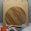 VASAGLE Round Coffee Table, 2 Tier Coffee Table with Storage, for Living Room, 31.5 x 17.7 Inches, Easy to Assemble, Honey Brown ULCT243K41