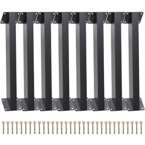 8PC 45 Degree Angle Support Bracket, Pergola Kit Heavy Duty Connector Brace Bracket Kit for Pergolas for for Gazebos Patio Pergolas Log Cabin