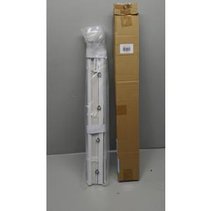LazBlinds Cordless 1" Vinyl Mini Blinds for Indoor Windows - Light Filtering Horizontal Window Blinds & Shades, 28" W x 64" H, White (28" W x 64" H, White)