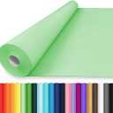 Vanhench Light Green Wrapping Paper, 36" x 2400" (200') Solid Color Art Kraft Craft Paper Roll for Gift Wrapping, Graduation, Birthday, Bouquet Flower Crafts Packing