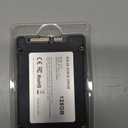 Aiibe 128GB Internal Solid State Drive SATA III SSD 128GB 2.5” SSD Drive Internal Up to 450MB/s for Computer Laptop (Black)