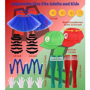 PIIDUOO Halloween Costumes Accessories for Adults Women - Duo Halloween Costumes for Best Friends - 2 Person Cosplay Party Set for Teen Girls