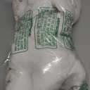 Fluffy Mirror Cover for Arched & Full-Length Mirrors (64"x21")  Stretch Fabric, Non-Slip Backing, Decorative Protector  Soft & Durable Dcor (Mirror Not Included) (White01)