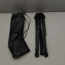 Falling in Art Aluminum 15" to 21" Tabletop Easel Display, Black Tripod with Rubber Feet, Holds Canvas, Paintings, Books, Photos, Signs