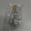 Flame King 160,000 BTU Horizontal Mounted 2-Stage Propane LP Regulator with POL for RVs, Vans, Trailers, Campers, 100LB Tanks, ASME Tanks, Generators