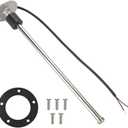 15" 380mm Universal Boat Fuel Tank Sending Unit Stainless Steel Gas Water Fuel Level Sensor Waterproof Fuel Sender Unit - Compatible for Marine Car RV Truck Vehicle