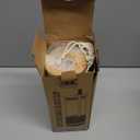 Pandaloo Glass Cups With Lids and Straws -20 Fl Oz- Perfect Size Iced Coffee Cup - Smoothie Cup With Bamboo Lid and On the go Lid (Creamy Mushroom, 1 Count (Pack of 1)