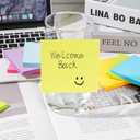 (18 Pads) Pop Up Sticky Notes 3x3 Refills, Strong Adhesive Memo Pad Bulk with 9 Bright Colors, Suitable for Home, Office, School, Clean Removal