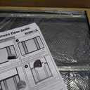 RVSNAIL Upgraded Steel RV Screen Door Protector Grille - Lightweight Adjustable Guard for Dogs, Fits Door Width 18.11"–31.5", Perfect for RV, Camper