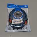 RCA Cable 15ft 2RCA Male to 2RCA Male Stereo Audio Cable Nylon-Braided Auxiliary Audio Cord for Home Theater HDTV Amplifiers Hi-Fi Systems Speakers and etc