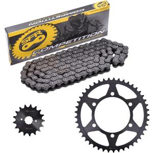 Chain and Sprocket Kit 525 Front 17T Rear 45T Chain 525-116 Links Fit for SUZUKI GSXR 750 GSXR750 GSX-R750 2011-2019 GSX-R750 2019-2024 GSX-R750 100th Anniversary-Edition 2021