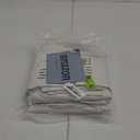 LAMIT 100% Blackout Natural Linen Curtains, 63 Inches Linen Textured Thermal Bedroom Curtains Back Tab and Rod Pocket Neutral Panels with White Liner for Farmhouse, 2 Panels, 52 x 63 Inch, Ivory