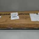 ADOVEL 4 Layer Corner Shower Caddy, Stainless Steel Constant Tension Pole Shower Organizer, Adjustable Corner Shower Shelf, Rustproof 3.3 to 9.8 ft