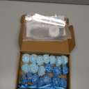 Demissle 20 Pcs Hydrangea Soap Baby Shower Favors Wedding Bridal Shower Gift Scented Flower Soaps Bulk with Thank You Card for Wedding Christmas Favors for Guests (Blue)