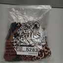 Women's 10 Pack Thongs Set Leopard Print Seamless Brief Floral Scallop Mid Rise No Show Panty Set (X-Large, Multicolor)