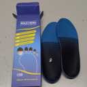 Inserts Relieve Plantar Fasciitis - Flat Feet Insoles Arch Supports, Orthotic Insoles for Foot Pain Arch Pain Reduce Muscle Fatigue Absorb Shock (Mens 5-5 1/2 | Womens 7-7 1/2) (Blue)