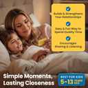 400 Conversation Cards for Kids Engage Kids, Laugh, and Grow Closer During Family Dinner, Game Night, and Road Trips Have Fun Building Social-Emotional Skills - Super Portable 2.5" x 1.75" Cards