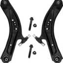 KEYOOG 2Pc Set K623110 K623111 Front Lower Control Arm and Ball Joint Assembly Fit for Ni-ssan 2014-2020 Rogue (2 Row Seating),17-22 Rogue Sport/Qashqai (S and SV) (OE# 545014BD0A 545004BD0A)