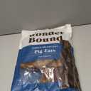 Amazon Brand - Wonder Bound Whole Pig Ears, Single Ingredient, Highly Digestible, Dog Treats for Puppy and Large/Medium Dogs, Pork, 18 count, 12.7 ounce (Pack of 1) (EXP 03/01/28)