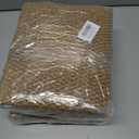 2 x Yancorp Front Door Mat 24"x 35" Faux Jute Indoor Entrance Doormat Outdoor Welcome Mat Entry Entryway Rugs Inside Outside Door Mats for Home Entrance Durable Non Slip Dirt Trapper Duty-Tan