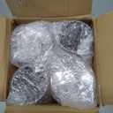 Prestee Set of 24 Plastic Champagne Flutes Disposable - Silver Glitter Pink Champagne Glasses with Rose Gold Rim, Elegant Toasting Cups for Weddings, Cocktail Parties, New Year's Celebrations (24 Count (Pack of 1))