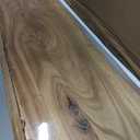 Floating Shelves Set of 2, Solid Elm Wood Wall Shelves 32 Inch - Invisible Bracket Mount for Living Room, Bedroom, Kitchen, Bathroom - Natural