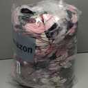 Cute Axolotl Twin Size Comforter Set with Sheets for Girl Cartoon Pink Axolotl 7-Piece Bedding Set for Kids Teens Kawaii Salamander Sea Ocean Animal Bed in a Bag Romantic Cherry Blossom Bed Quilt Sets, Pink Black, Twin