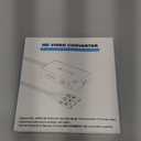 Tengchi RCA to HDMI Converter, Composite to HDMI Adapter Support 1080P PAL/NTSC Compatible with PS one, PS2, PS3, STB, Xbox, VHS, VCR, Blue-Ray DVD Players