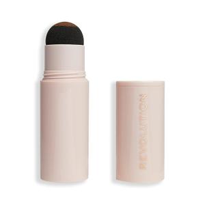 Revolution, Brow Powder Stamp & Stencil Kit, Brow Shaping Tool, Ash Brown, Includes Brow Stencils