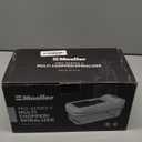 Mueller Pro-Series 10-In-1, 8 Blade Vegetable Chopper, Onion Mincer, Cutter, Dicer, Egg Slicer With Container, French Fry Cutter Potatoe Slicer, Home Essentials & Kitchen Gadgets, Salad Chopper, White/Grey