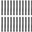 VEVOR Gutter Brush, 4.33 inch Diameter 80 Feet Total Length Gutter Cleaning Tools, Ground-Level Brush Leaf Guard for 5 Inch Gutters, Easily Clear Roof Leaves and Debris, 27 Pack