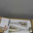 MWZ Gold Sconces Set of 2, Modern Brass Wall Sconces Lighting Fixtures with Metal Shade, Indoor Decor Wall Mount Swing Arm Lamp for Bedroom,Bedside,Kitchen,Hallway,Living Room,Reading,Bar