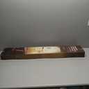 LED Wireless Wall Sconce with Remote Control, Dimmable/350 Rotate/Timing/USB Rechargeable Battery Powered Indoor Wall Lamps, 39.9 inch Black Wall Lights Set of Two for Hallway, Living Room, Bedroom