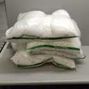 JOLLYVOGUE Pillows Queen Size Set of 4 for Sleeping, Soft and Supportive Bed Pillow with Down Alternative Filling for Side and Back Sleepers, Hotel Collection (01 - Classic Design)