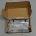 Nickel and Black Cabinet Pulls Brushed Nickel and Matte Black Kitchen Cabinet Handles, 10 Pack 3-3/4 Inch, 2281 Two Tone Hardware for Cabinets Drawers Bedroom Dresser Cupboard Bathroom Vanity