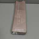 Conair Double Ceramic -Inch Curling Iron with Claw Clip, -Inch Barrel Creates Tight Curls, Hair Curler for Use on Short, Medium, & Long Hair, White/Rose Gold