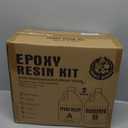 Epoxy Resin 2 Gallon Kit, High-Performance Table Top Epoxy Resin, Self-Leveling, Minimal Bubbles, Clear, Glossy, UV Resistant, Perfect for Table Tops, Crafts. DIY & Pro Number 1 Choice