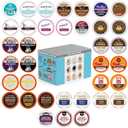 Perfect Samplers Dark Roast Coffee Pod Variety Pack - Pack for Keurig K Cups Coffee Makers, Bold 36 Count