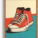 Sneakers Pop Art Print Poster, Vintage Retro Wall Art Decor Paintings Classic Artwork for Bedroom Living Room Decorations. Gallery 14C (Sneakers, 11 x 14 inches, Unframed)