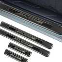 BILOPER Stainless Steel Door Sill Protector for Toyota Tacoma 2016-2025 Accessories Interior Door Entry Guard Cover Trim