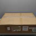 Rengue Kids Desk and Chair Set, Height Adjustable Children School Functional Study Desk with 55° Tiltable Desktop, 3 Modes & Brightness LED Light, Storage Drawer & Metal Hook for Boys Girls (Grey)